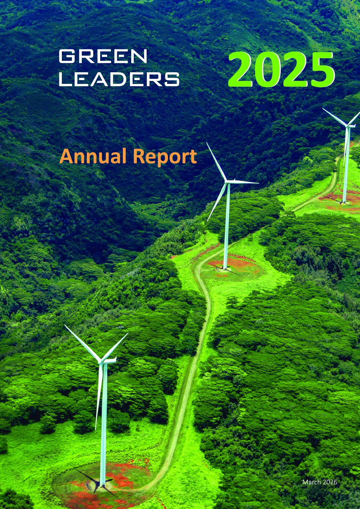 Green Leaders 2025 Annual Report cover